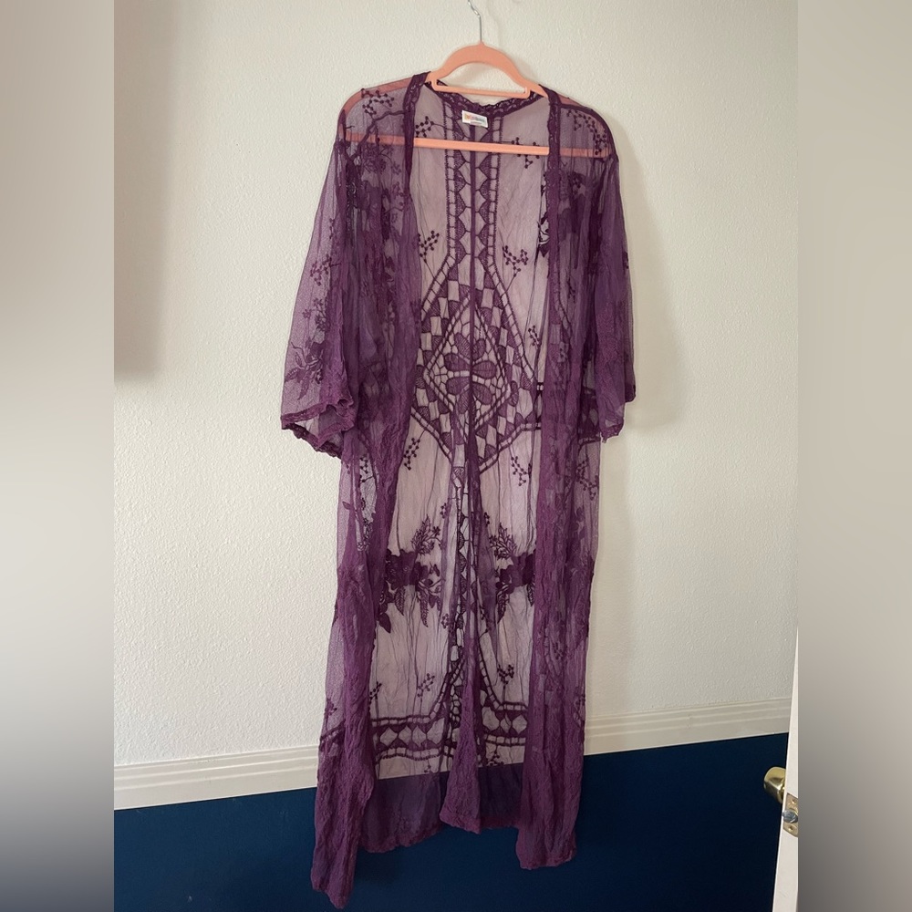 LULAROE lace kimono
